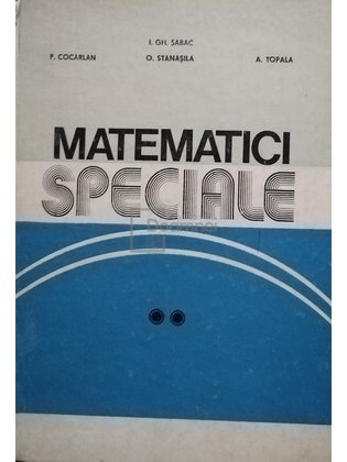 Matematici speciale, vol. II