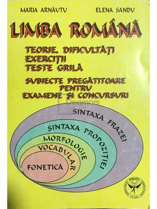 Limba română. Teorie, dificultăți, exerciții, teste grilă, subiecte pentru examene și concursuri