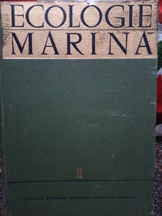 Ecologie marina, vol. II