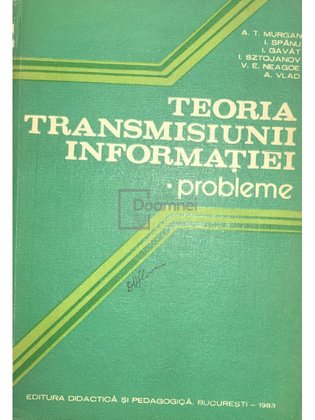 Teoria transmisiunii informației. Probleme