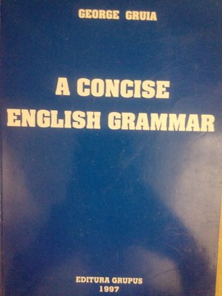 A coincise english grammar