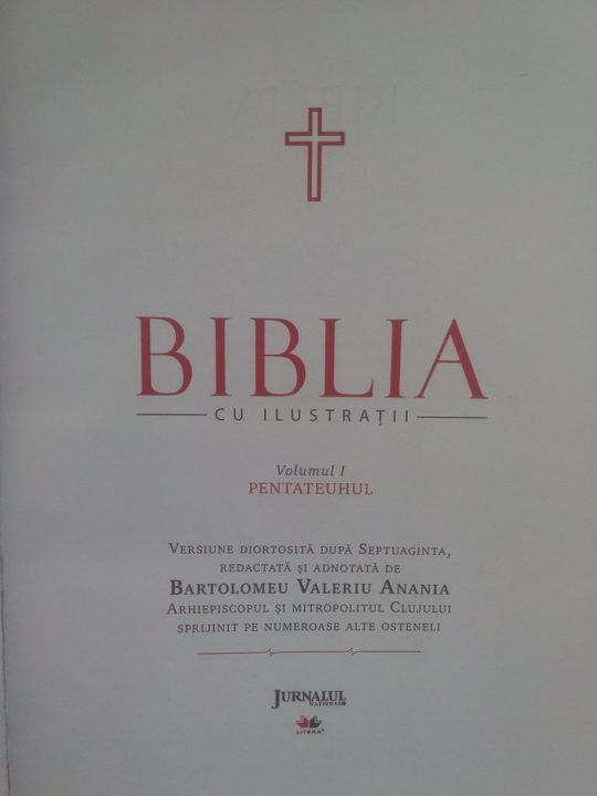 Biblia cu ilustratii, volumul I