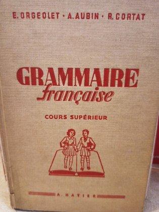 Grammaire francaise cours superieur