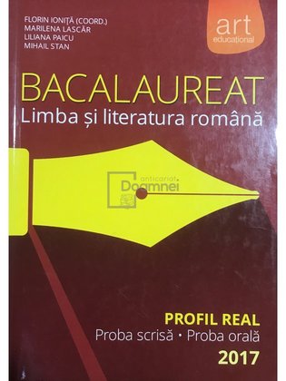 Bacalaureat - Limba și literatura română 2017