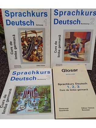 Curs de limba germana, 3 vol. + glosar