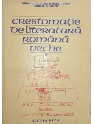 Crestomație de literatură română veche - vol. 1