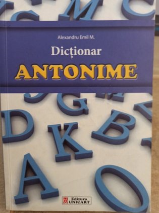 Dictionar antonime