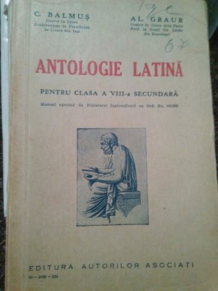 Antologie latina pentru clasa a VIII-a secundara