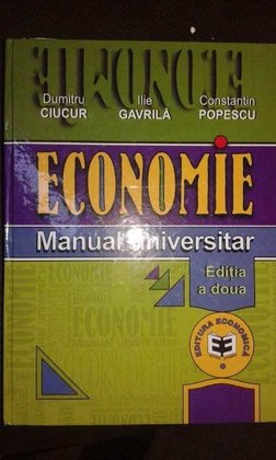 Economie - Manual universitar