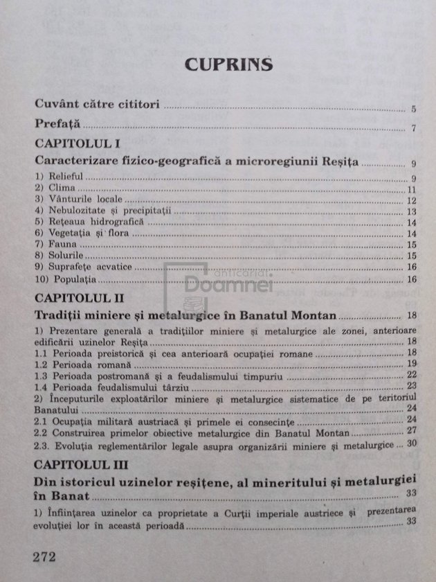 Istoria uzinelor din Reșița (1771-1996)