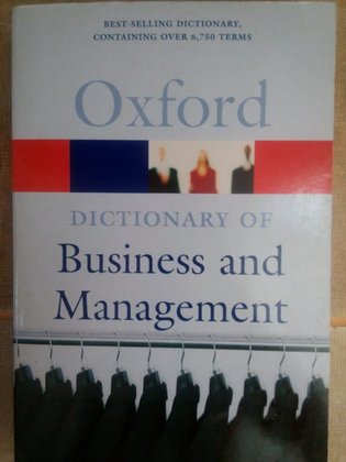 Oxford dictionary of business and management