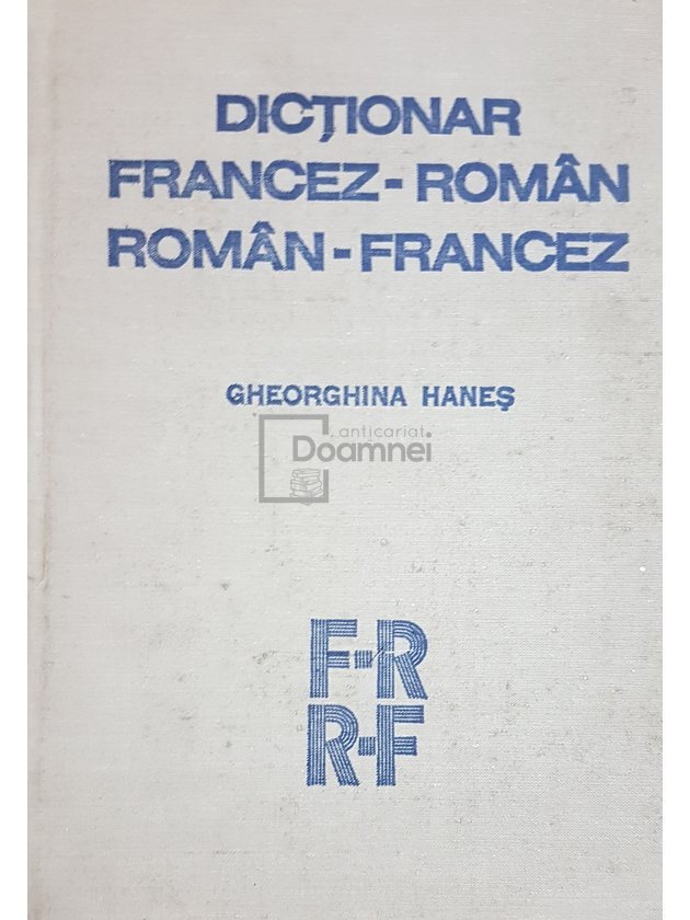 Dictionar francez-roman, roman-francez