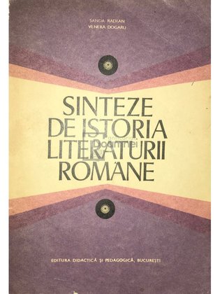 Sinteze de istoria literaturii române