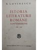 Istoria literaturii romane contemporane 1900 - 1937