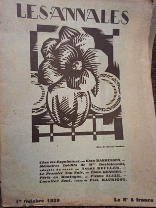 Les annales politiques et litteraires, nr. 8, 1 octobre 1929