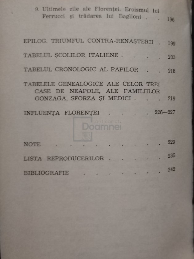Renasterea italiana, 2 vol.