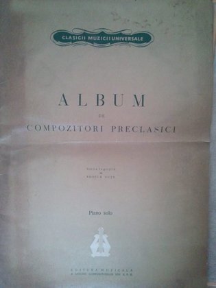 Album de compozitori preclasici