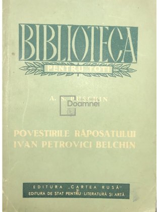 Povestirile răposatului Ivan Petrovici Belchin