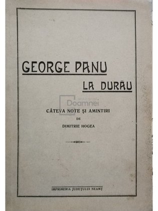 George Panu la Durau