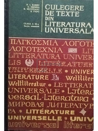 Culegere de texte din literatura universala