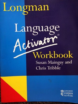 Longman Language Activator Workbook