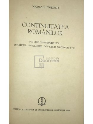 Continuitatea românilor
