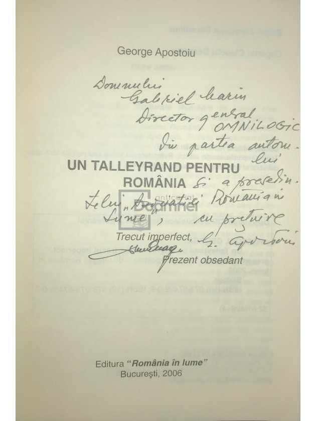 Un Talleyrand pentru România (semnată)