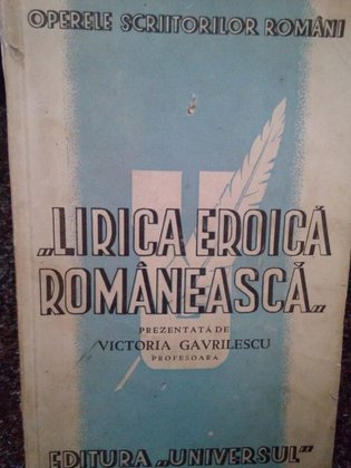 Lirica eroica Romaneasca