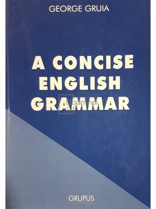 A concise english grammar, editia a III-a