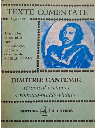 Dimitrie Cantemir - Hronicul vechimei a romano-moldo-vlahilor