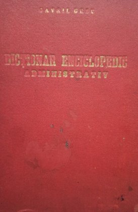 Dictionar enciclopedic administrativ