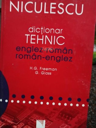 Dictionar tehnic englezroman, romanenglez