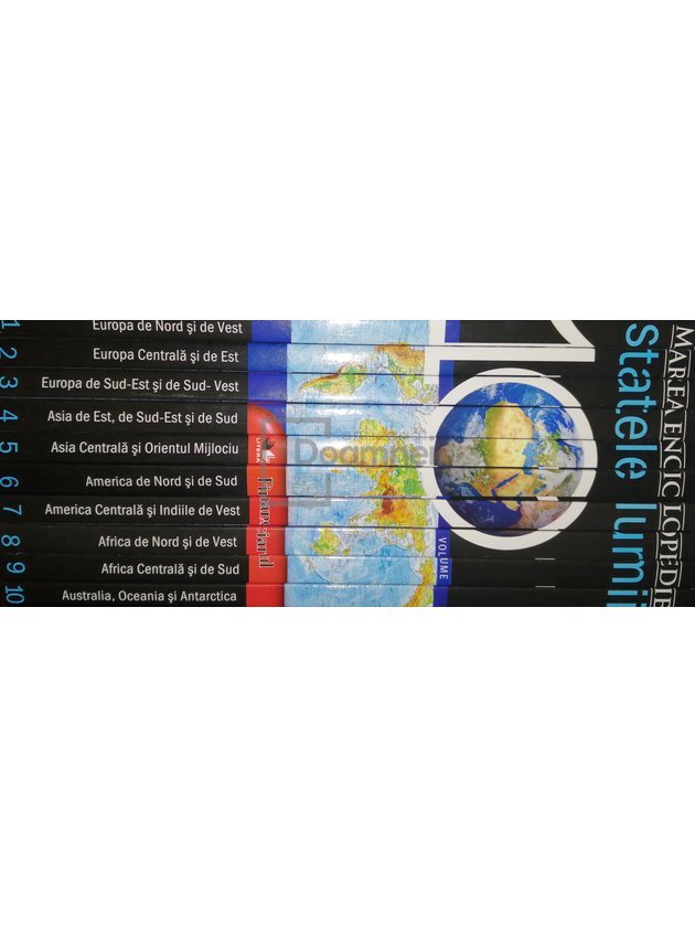 Statele lumii. Marea enciclopedie, 10 vol.