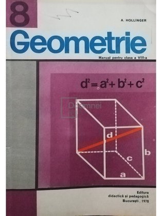 Geometrie - Manual pentru clasa a VIII-a