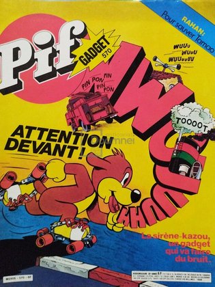 Pif gadgent, nr. 570, fevrier 1980