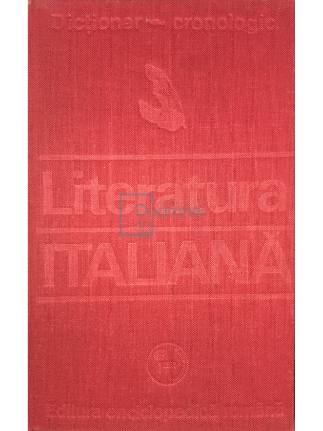 Literatura italiană - Dicționar cronologic