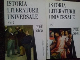 Istoria literaturii universale, 2 vol.