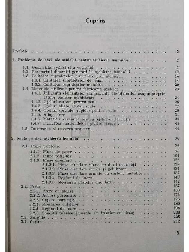 Manualul sculerului pentru prelucrarea lemnului
