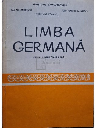 Limba germana - Manual pentru clasa a IX-a