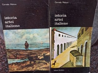 Istoria artei italiene, 2 vol.