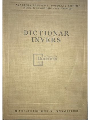 Dicționar invers