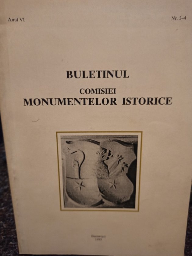 Buletinul comisiei Monumentelor istorice, anul VI, nr. 3