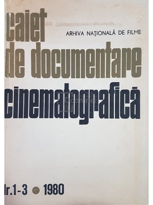 Caiet de documentare cinematografica, nr. 1-3