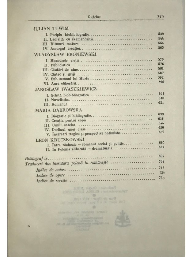 Istoria literaturii polone - vol. 2