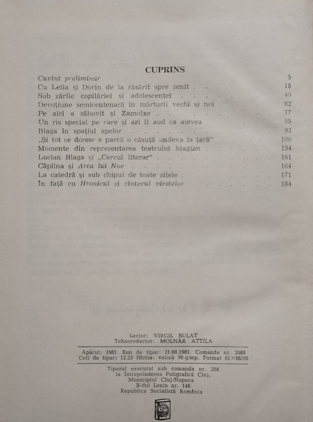 Blaga inedit - Efigii documentare, 2 vol.