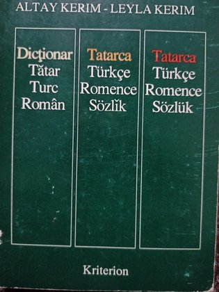 Dictionar tatar - turc - roman