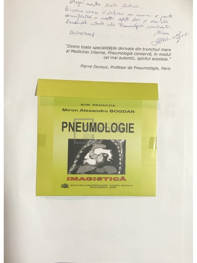 Pneumologie (dedicație) (CD inclus)