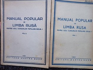 Manual popular de limba rusa pentru uzul cursurilor populare ciclul, 2 vol.