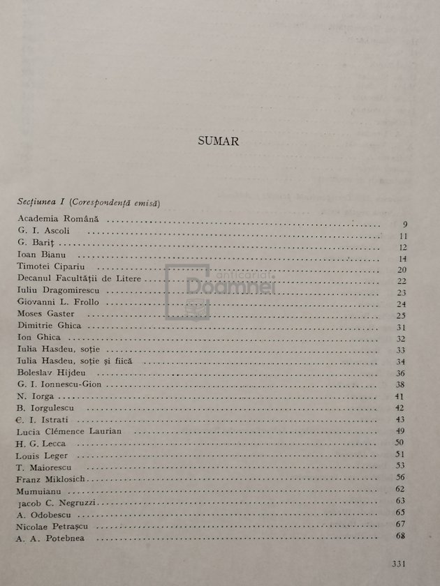 B. P. Hasdeu si contemporanii sai romani si straini, vol. III