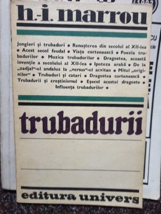 H. I. Marrou - Trubadurii